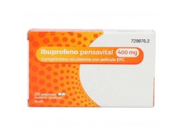 Imagen del producto Ibuprofeno pensavital 400mg 20 comprimidos efg
